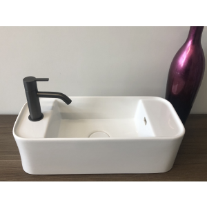 Vessel sink GEO 500 x 220 x 150 | White gloss