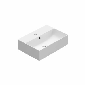 Washbasin T-EDGE | 510x370x140 | White mattte