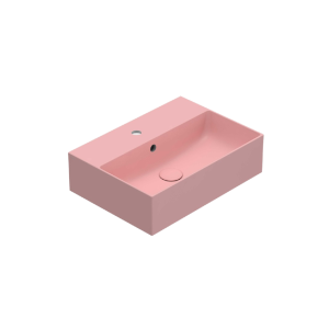 Washbasin T-EDGE | 510x370x140 | Pink mattte