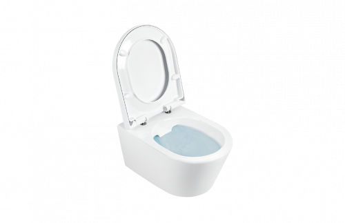 Wall-mounted toilet URB.Y 350 x 483 x 330 | Rimless | 48 | white