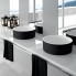 Washbasin ROUND 45 450 x 450 x 150 | sinks | Black