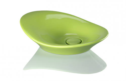 Vessel sink Morfys | green