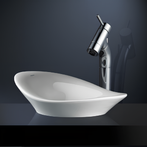 Vessel sink Morfys | white