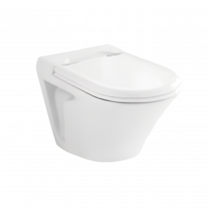 Wall-mounted toilet WC JADE | 560 x 355 x 350 | Bílá gloss