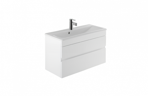 Washbasin cabinet 134 360 | 803 x 461 x 550 | white