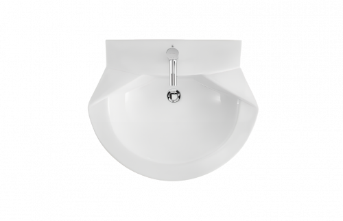 Vessel or wall-mounted sink Jade 690 x 575 x 220