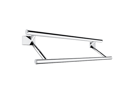 Keira towel holder 505 mm double | chrome