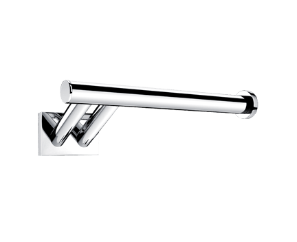 Toilet paper holder Keira without cover for one roll | chrome