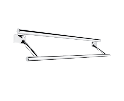 Keira towel holder 605 mm double | chrome