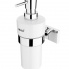 Soap dispenser with ceramic bowl Keira | chrome