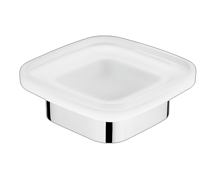 Soap holder Kibo with soap dish | chrome