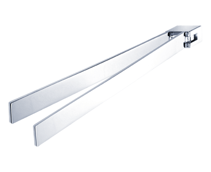 Towel rail Kibo double swivel | chrome