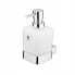 Soap dispenser with a cup of Kibo collection - frosted glass | chrome