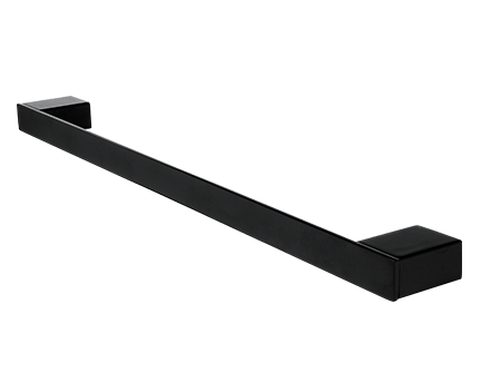 Towel rail Kibo 476mm | black matte