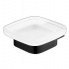 Soap holder Kibo with soap dish | black matte