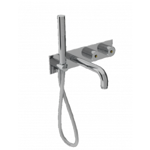 Concealed lever mixer Shower and bath fixture 5th AVENUE, chrome polished