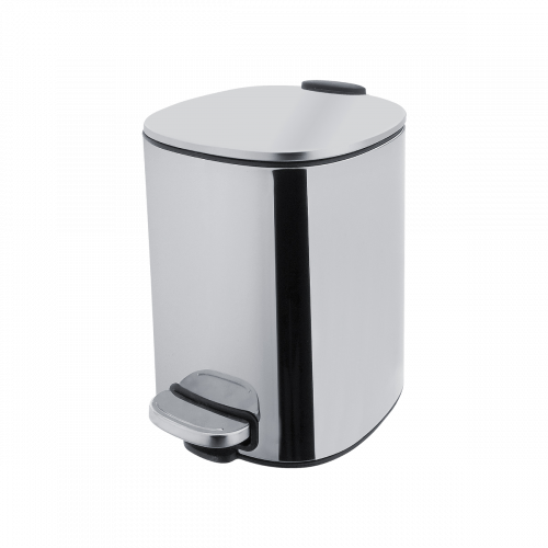 Pedal bin | 5L | 200 x 275 | brushed stainless steel