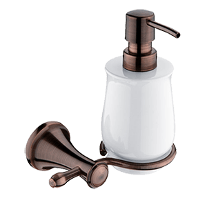 Soap dispenser Lada with ceramic dish