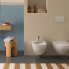 WC Stockholm | 550 x 370 x 350 | wall-hung | white | Rimless