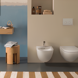 Bidet Stockholm | závesný | 550 x 370 x 290