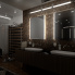 Koupelnové podsvícené LED zrcadlo | 500 x 700 | 2x senzor