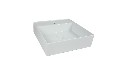 Sinks LIKE | 460 x 460 x 130 mm | vessel sinks | rectangular | Light brown mattte