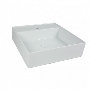 Sinks LIKE | 460 x 460 x 130 mm | vessel sinks | rectangular | White gloss