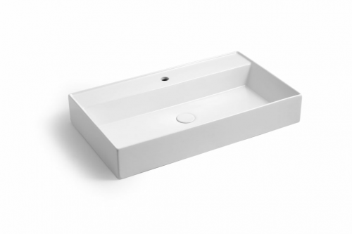 Sinks LIKE | 800 x 460 x 130 mm | vessel sinks | rectangular | White gloss