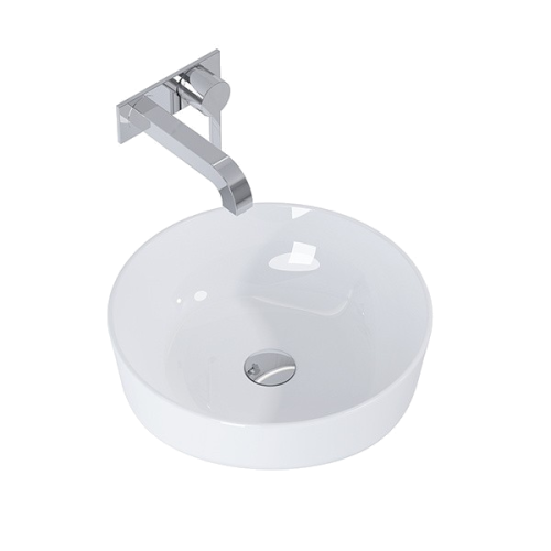 Countertop sink LIMONA | 410 x 410 x 135 | white