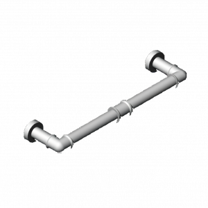 Towel holder 5th AVENUE 310 mm | chrome polished