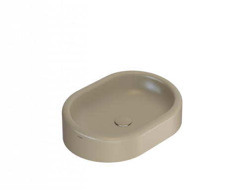 Washbasin T-EDGE | 600 x 420 x 160 | Pearl mattte