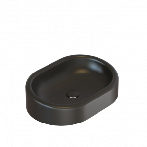 Washbasin T-EDGE | 600 x 420 x 160 | Anthracite mattte