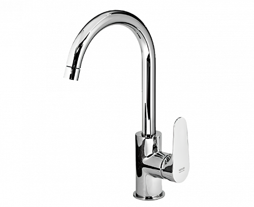 SINGLE-LEVER MIXER TOUCH-ME SYSTEM | brushed nickel gloss