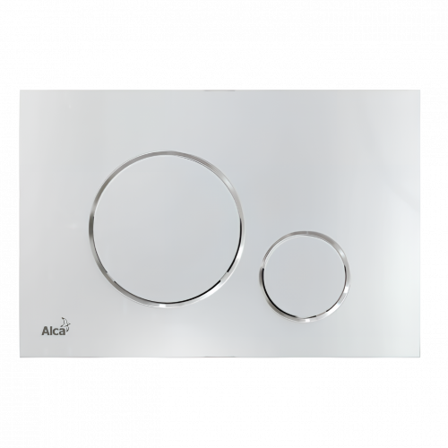 Flush plate for pre-wall installation systems M671 | chrome