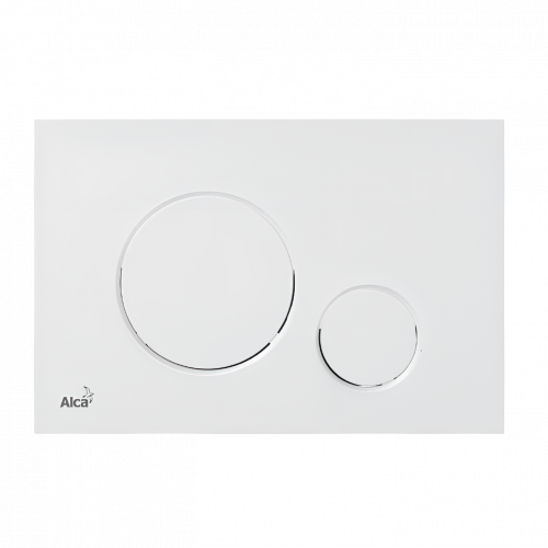 Flush plate for pre-wall installation systems M676 | white mat