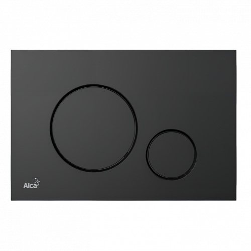 Flush plate for pre-wall installation systems M678 | black