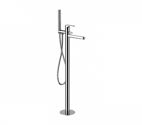 Bath faucet CLASS LINE lever mixer, free-standing | white mattte