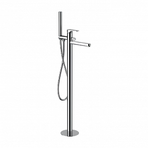 Bath faucet CLASS LINE lever mixer, free-standing | black mattte