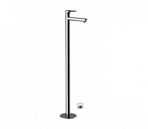 INFINITY washbasin faucet lever | solitary | chrome black ground