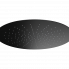 Built- round shower head - Ø 440 mm | black mattte