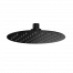 Showerhead SoffiSlim RD | wall mounted | Ø 200 mm | circular | black mattte