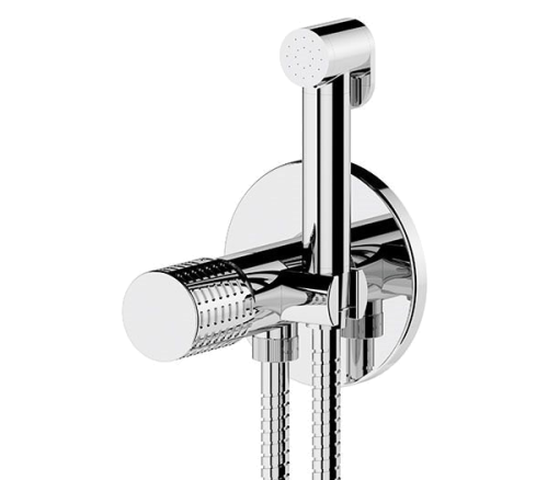 Bidet shower CELEBRITY BOLD | stainless steel color