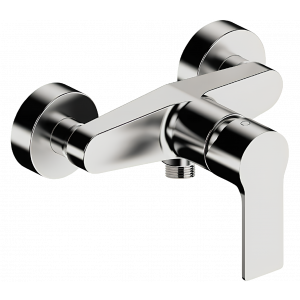 Shower lever faucet ENERGY | brushed nickel gloss