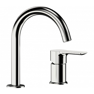 Wash basin faucets ENERGY | multiple-element | brushed nickel gloss