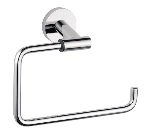 Toilet paper holder Hilton without cover for one roll | stainless steel color