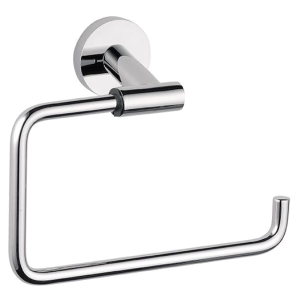 Toilet paper holder Hilton without cover for one roll | chrome gloss