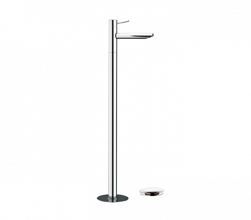 MINIMAL washbasin faucet lever | solitary | chrome gloss