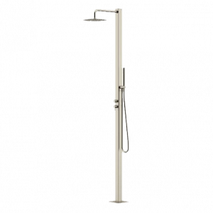 Free standing outdoor shower | Ø 300 | stainless steel