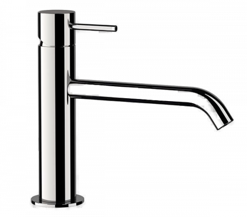 Washbasin faucet X STYLE no rod hole | lever lever low | stainless steel color