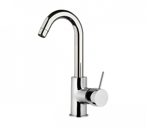 Sink mixer X STYLE stand lever 292 | with swivel nozzle | brushed copper